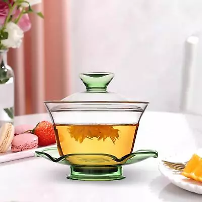 Buy Glass Teapot Set With Lid Tea Maker Accessories Durable Household Chinese Tea • 12£