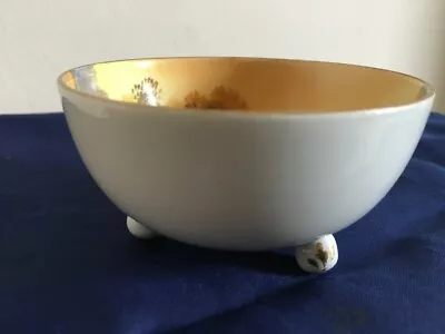 Buy NORITAKE Vintage Deco Hand Painted Trinket Bowl, Footed Pin Dish, Decorative • 12£