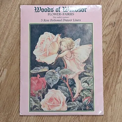 Buy Woods Of Windsor Jasmine Perfumed 5 Drawer Liners Flower Fairies Vintage 1990s • 12.99£