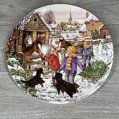 Buy ‘Bringing Home The Tree’ - Wedgwood Bone China Collectors Plate-limited Edition • 11.69£