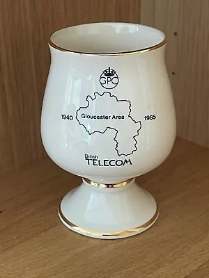 Buy **  Rare **  And Collectable Prinknash Pottery British Telecom Gloucester Goblet • 22.99£