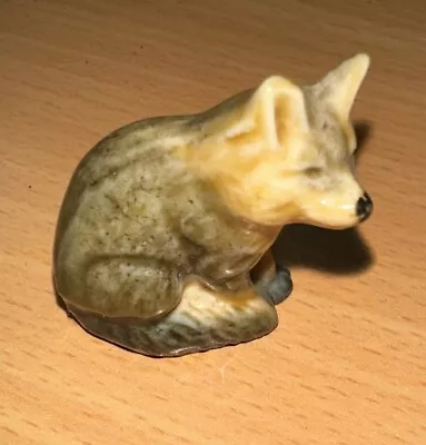 Buy Wade  Of England Whimsies -  Sitting Fox Figure Lovely Detail English Made • 4.99£