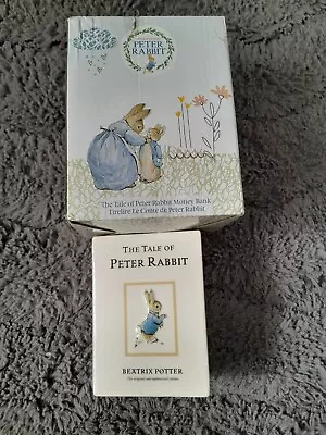 Buy Beatrix Potter Tale Of Peter Rabbit Book Shaped Ceramic Money Box. Opened Unused • 9.95£