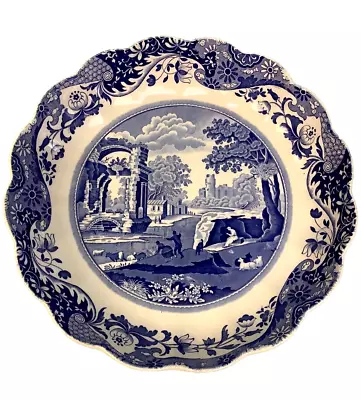 Buy Blue Italian By Spode 9 7/8 In. Bowl Italian Ruins Chinese Inspired Border • 28.88£