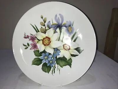 Buy Vintage Kaiser Hanging Decorative Spring Flowers Plate 24cm • 4.49£
