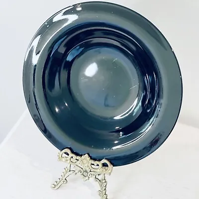 Buy Vintage EAPG Black Amethyst Glass Large Serving Bowl Star LE Smith? 11.5” • 23.72£