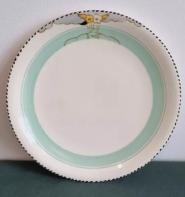 Buy Burleigh Ware Hand-painted Art Deco 1930s Serving Plate Or Bowl. • 12£
