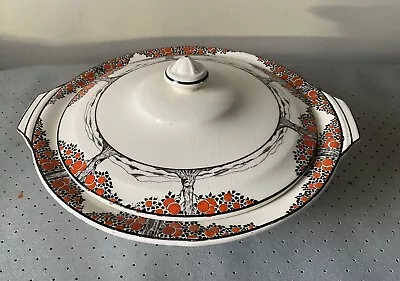 Buy Crown Ducal Orange Tree Extremely  Rare Deco Handled Tureen • 75£