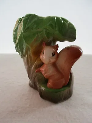 Buy Vintage  Fauna  Stem Vase Withernsea Eastgate Pottery  Squirrel At Tree Base • 5£