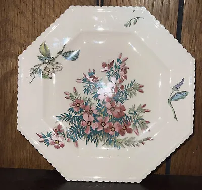 Buy Copeland Spode 1883 Octagon Hand Painted Floral Design OOAK Rare Find Mint 8” • 345.85£