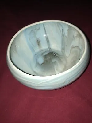 Buy Hebridean Pottery, Isle Of Lewis. Small Bowl In Blues & Browns. Fear An Eich • 9£
