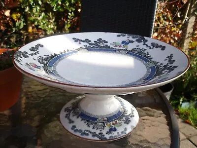 Buy Art Nouveau Furnivals Cake Plate Comport With Japanese Hirado Pattern C1919 • 30£