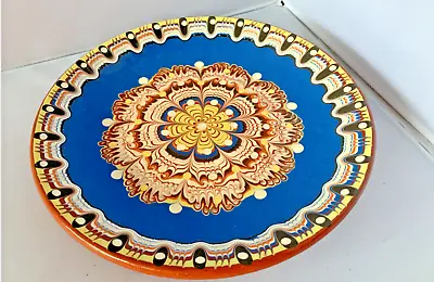 Buy CLEY CERAMIC PLATES HAND MADE 21,24,26cm BEAUTIFUL AND COLOURFUL HANDMADE PLATES • 11.69£