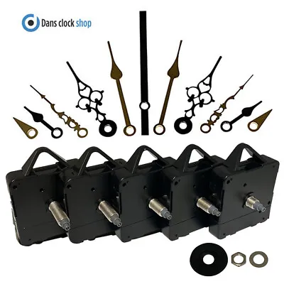 Buy New Replacement Quartz Clock Movement Mechanism Motor & Metal Hands & Fittings  • 7.99£