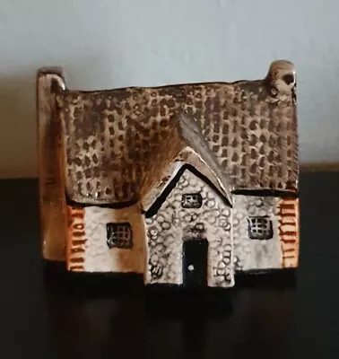 Buy Vintage Pottery Miniature House Mudlen End Style Flint House • 5£