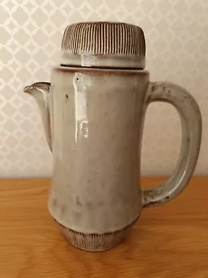 Buy Vintage 1970s Welsh Creigiau Studio Hand Made Stoneware Pottery Coffee Pot • 14.99£