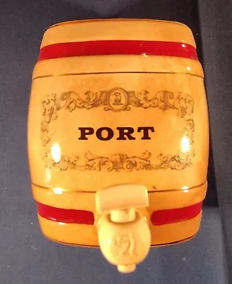 Buy Vintage Royal Victoria Wade Pottery Port Barrel Decanter • 3.99£