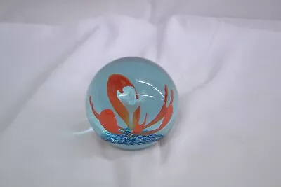 Buy Caithness Solitaire Glass Collectors Paperweight #WOL • 9.99£