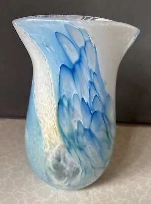 Buy Glory Art Glass Vase Isle Of Wight Signed Martin Evans • 39.90£