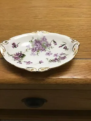 Buy Victorian Violets Hammersley Small Oval Dish..Soap?, Sweets? • 15£