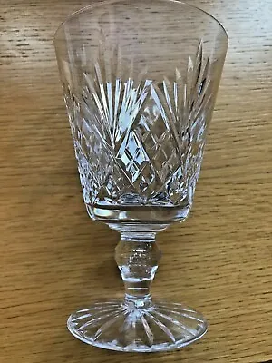 Buy Four Red Wine Glass Royal Doulton Crystal Juno Cut   4 5/8  • 50£