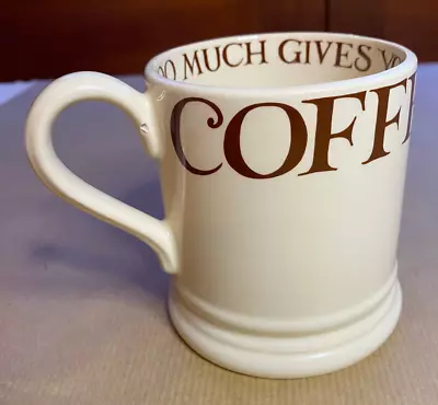 Buy Emma Bridgewater Mug, Coffee, Too Much Gives You The Jitters • 6£