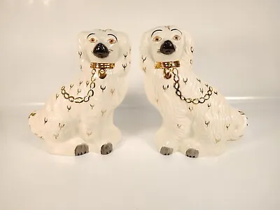 Buy Pair Of Rarer Large Size Beswick Fireside Wally Dogs 29cm 11 Inches Tall • 195£