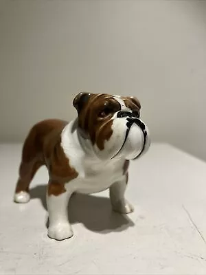 Buy Vintage Beswick Bosun Bulldog Bull Dog, Chocolate & White, Oval Backstamp • 10£