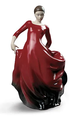 Buy Lladro Buleria Flamenco Dancer Woman Red Figurine #9183 Brand Nib Spanish Save$$ • 720.36£
