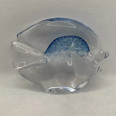 Buy Signed Marcolin Swedish Art Glass Fish Paperweight Figurine • 34.99£