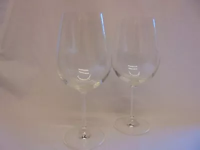 Buy Vintage Pair Of Dartington Crystal Large Wine Glasses • 11.99£