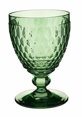 Buy Villeroy & Boch Boston Glass Water Goblet 400 Ml Green • 15.99£