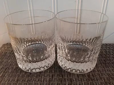 Buy Set Of Two Czechoslovakia Crystal Rocks Glasses By Saltoff And Higham • 18.99£
