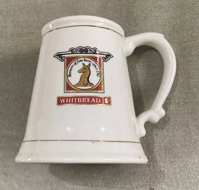 Buy King Arthur Pottery Whitbread Tankard, Celebrating  St Georges Day 1982 • 6£
