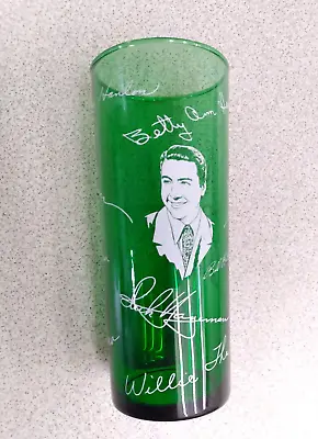 Buy 1940's Tumbler Bailey   The Hayride Gang  ANCHOR HOCKING FOREST GREEN GLASS • 9.27£