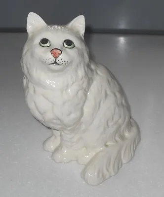 Buy VINTAGE 1960s LARGE 8.5  BESWICK PERSIAN CAT BIG EYES WHITE GLOSS No 1867  • 49.99£