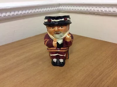 Buy Toby Jug Beefeater 4 3/4   Staffordshire Hand Painted Shorter & Son Ltd • 4.99£