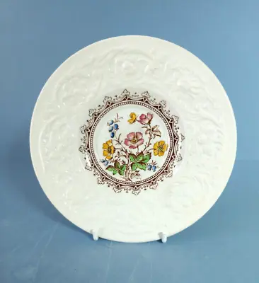 Buy BOOTHS SILICON China Corinthian Wild Rose Side Plate 15.5.cm • 5£