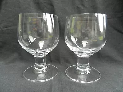 Buy Vintage Dartington Glass FT151 The Compleat Imbiber Large Burgundy Glasses X 2 • 79.99£