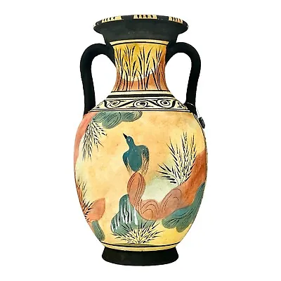 Buy Minoan Vase Knossos Blue Bird Fresco Ancient Greek Pottery Ceramic Knossos • 84.44£