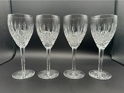 Buy Gorgeous Set Of 4 WATERFORD CRYSTAL Castlemaine (Cut) Water Goblets/Wine Glasses • 471.95£