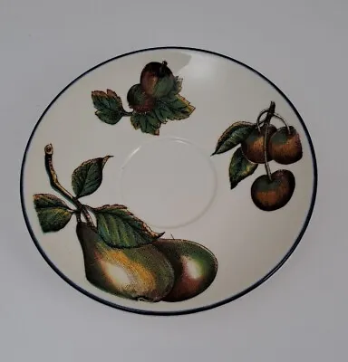 Buy Staffordshire Tableware AUTUMN FAYRE Fruit Pattern Saucer • 1.99£