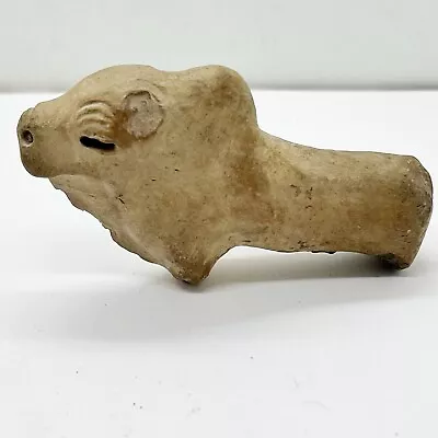Buy Authentic Indus Valley Harappian Bull Figure Clay Artifact Circa 2600-2000 BC () • 94.45£