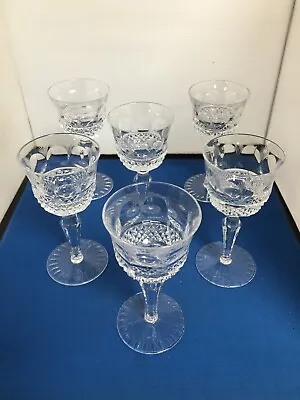 Buy 6 X Nachtmann Andernach Crystal Cut Wine Glasses 7  Tall • 28.50£