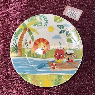 Buy VTG Queen's China Rhymes Row Your Boat Lion Dog & Cat Children's 6.75” Plate • 2.75£