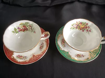 Buy Elizabethan Staffordshire Bone China Cup And Saucers. • 12£