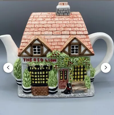 Buy  Western House The Village Teapot Collections - The Red Lion - Decorative • 8£