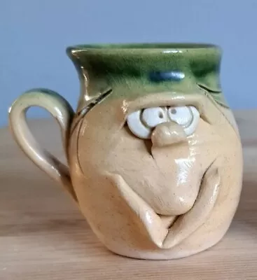 Buy Vintage Welsh Pottery Pretty Ugly Mini Mug Ornament Excellent Condition  • 6£