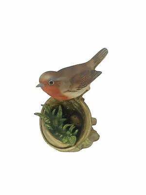 Buy Royal Osbourne Robin On Watering Can End 12cm Small Chip To Back • 4.20£