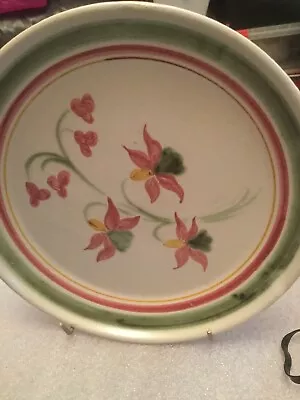 Buy Keraluc Quimper  Signed Pottery Floral Plate Beautiful 9inch • 14£